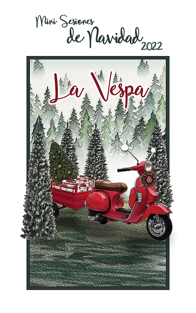 Mini Sesion Fotos Navidad - La Vespa Roja