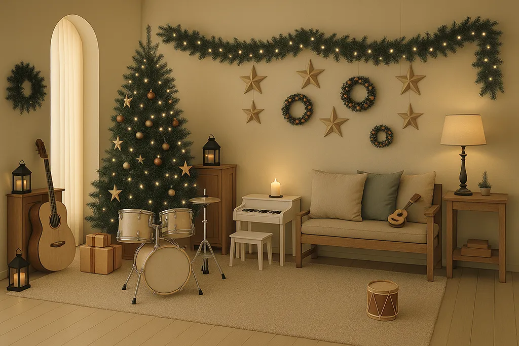 Decorado sesiones de fotos de Navidad en Sevilla 2025 por Pablo Alma