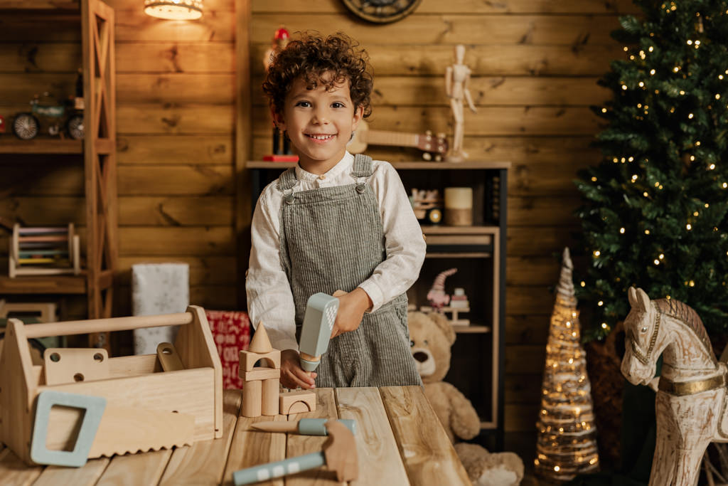 foto profesional de navidad