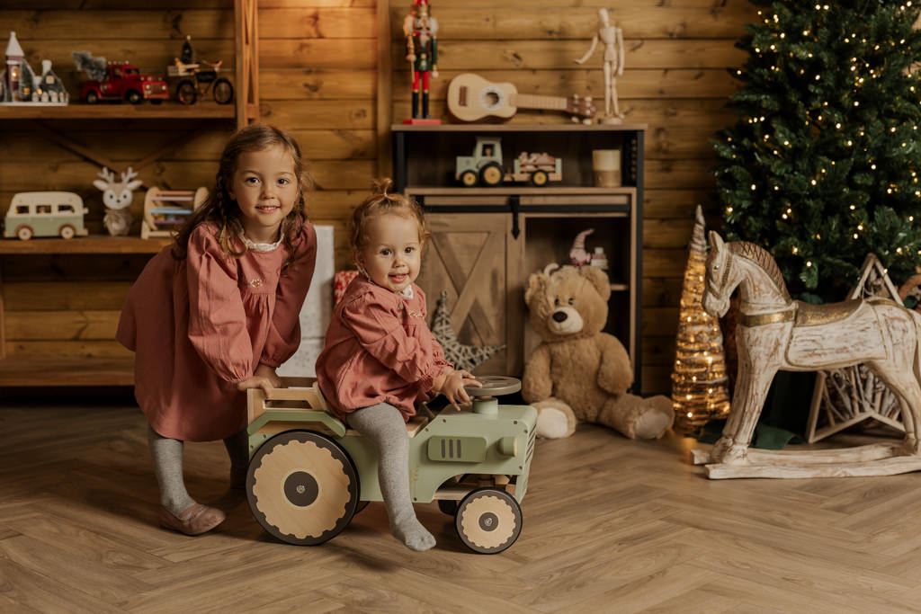 fotografia de navidad en estudio