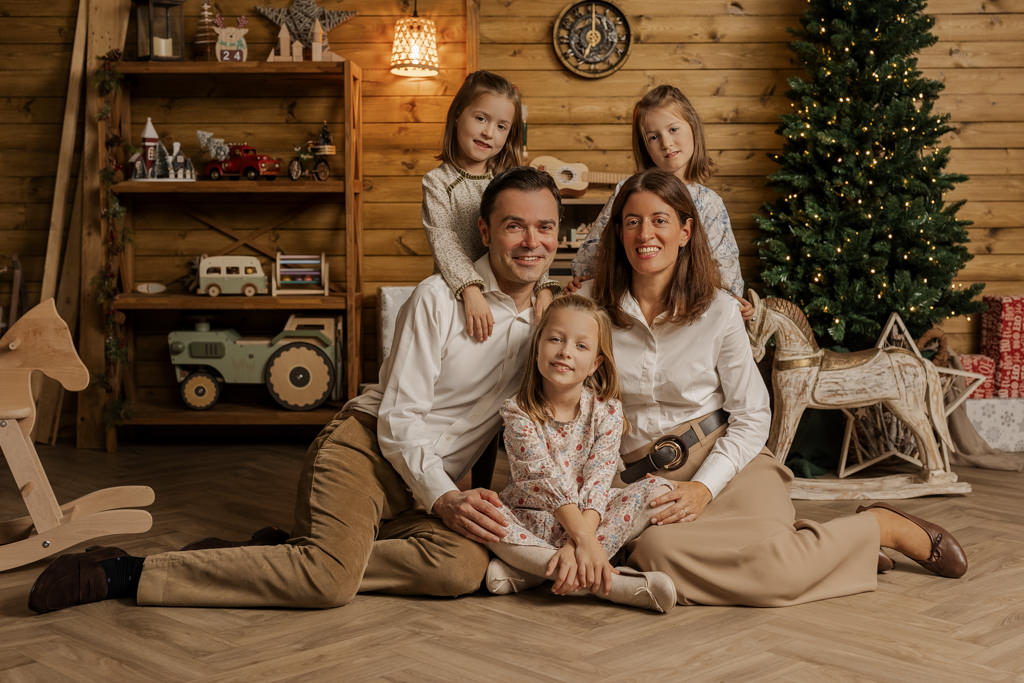 foto familia navidad