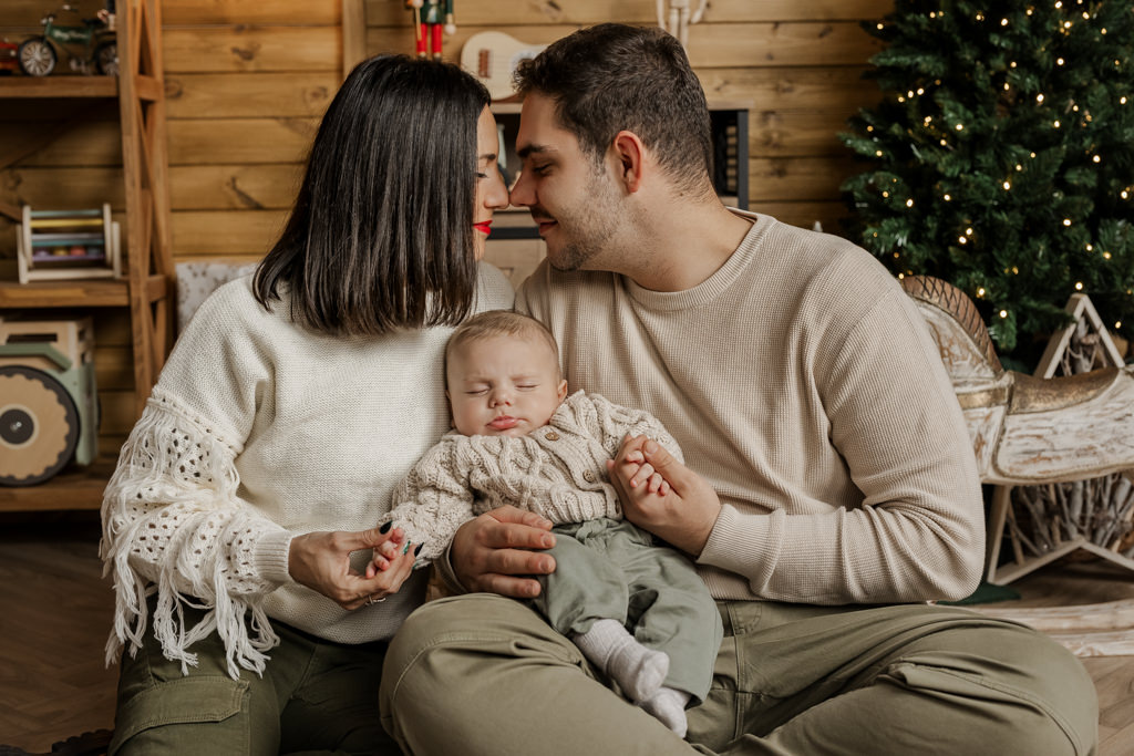 estudio de fotografia para navidad familiar