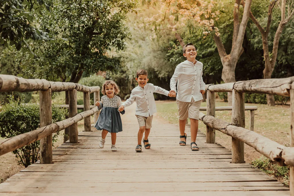 Sesion de fotos infantiles niños y niñas en Sevilla