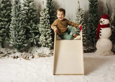 Fotografías de Navidad - Foto de Navidad - Tobogán