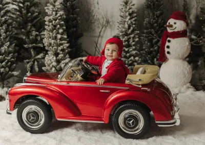 Foto Profesional Bebé Navidad