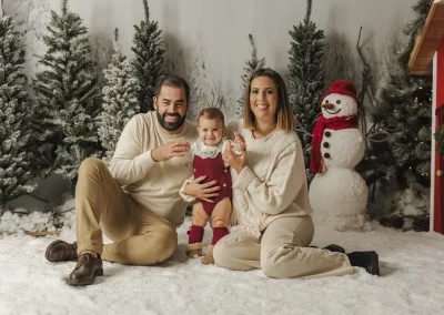 Fotos Familiares Navidad - Foto Familia Navidad - Nieve